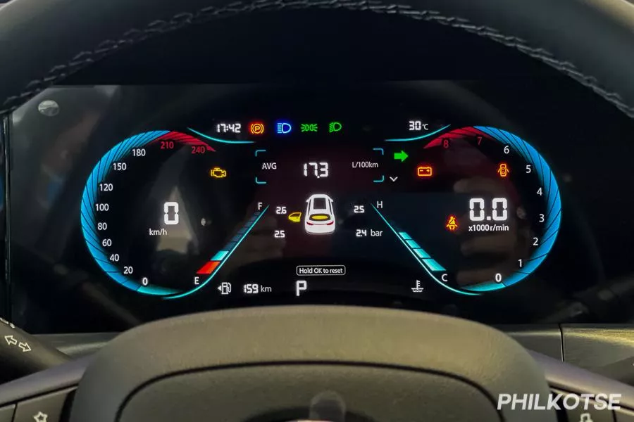 Changan CS35 Plus digital instrument cluster