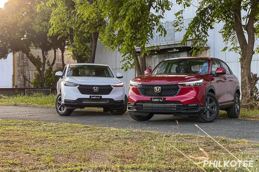 2022 Honda HR-V S and V trims