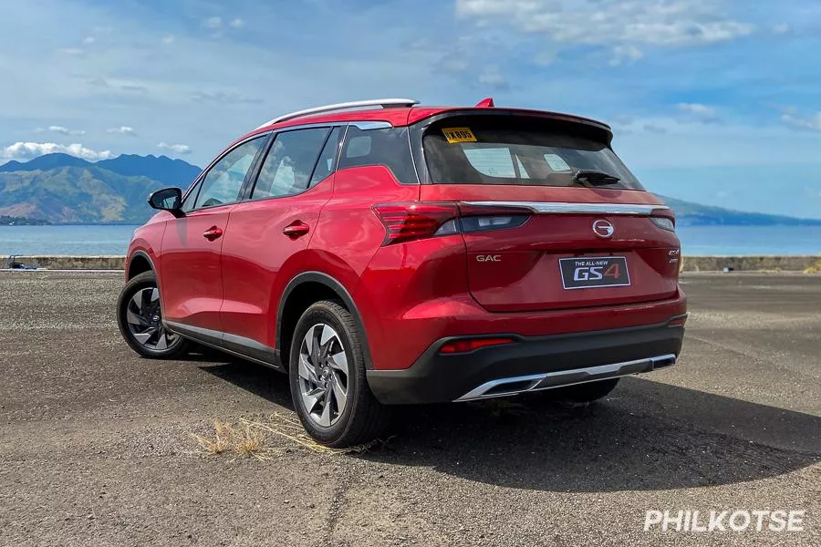 GAC GS4 rear shot