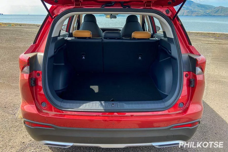 A picture of the trunk of the GAC GS4