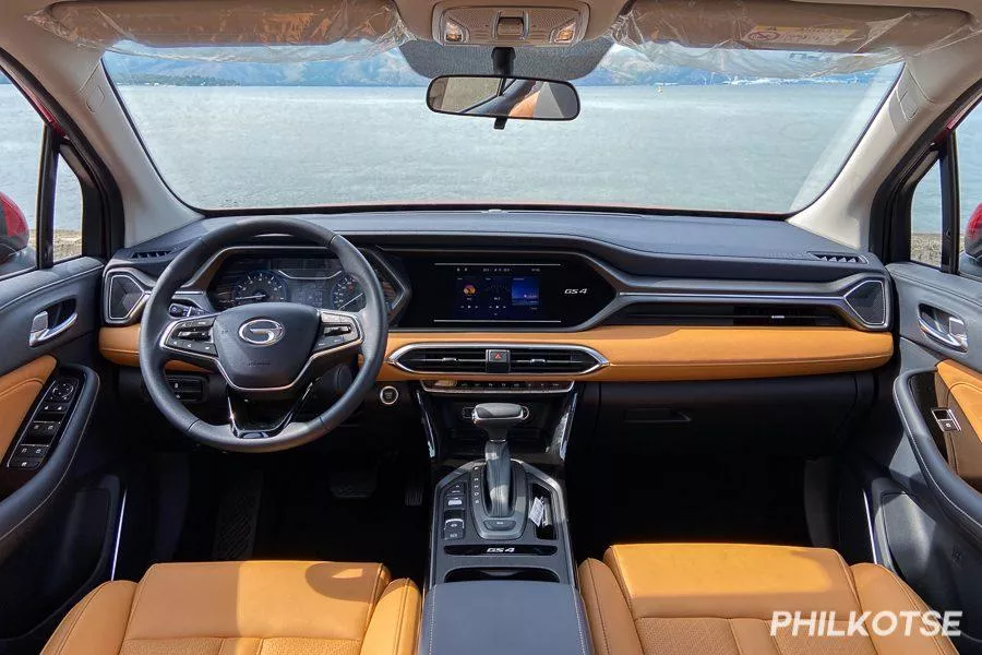 A picture of the interior of the GAC GS4