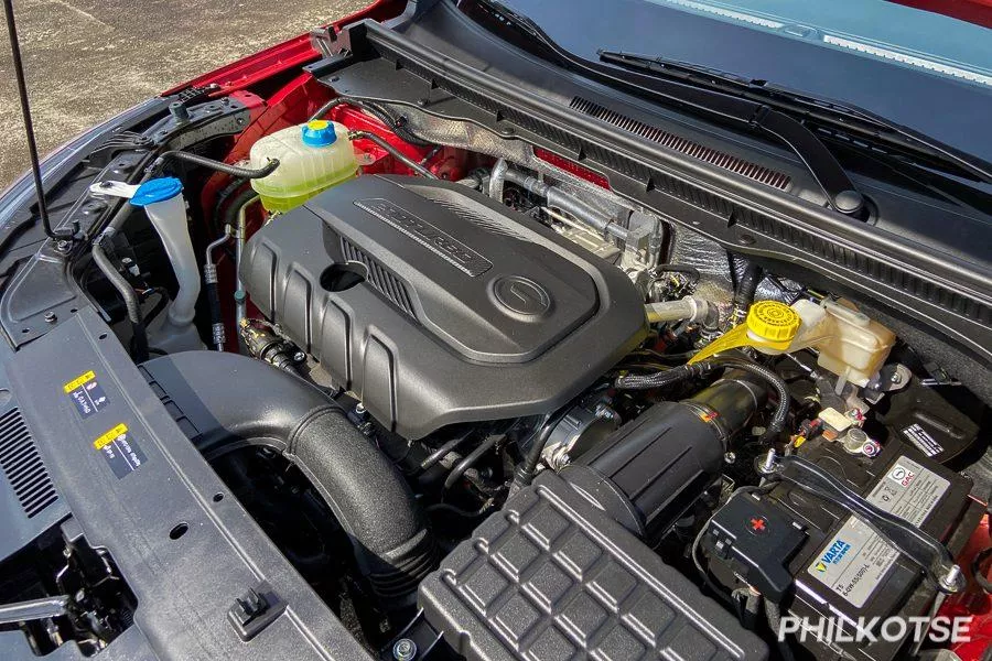 A picture of the GAC GS4's engine