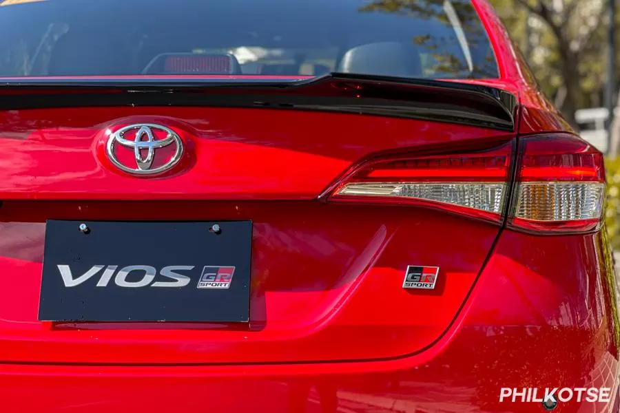 Toyota Vios GR-S badge