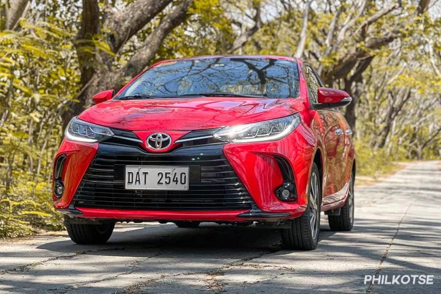 Toyota Vios front view