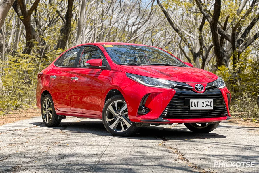 Toyota Vios front view