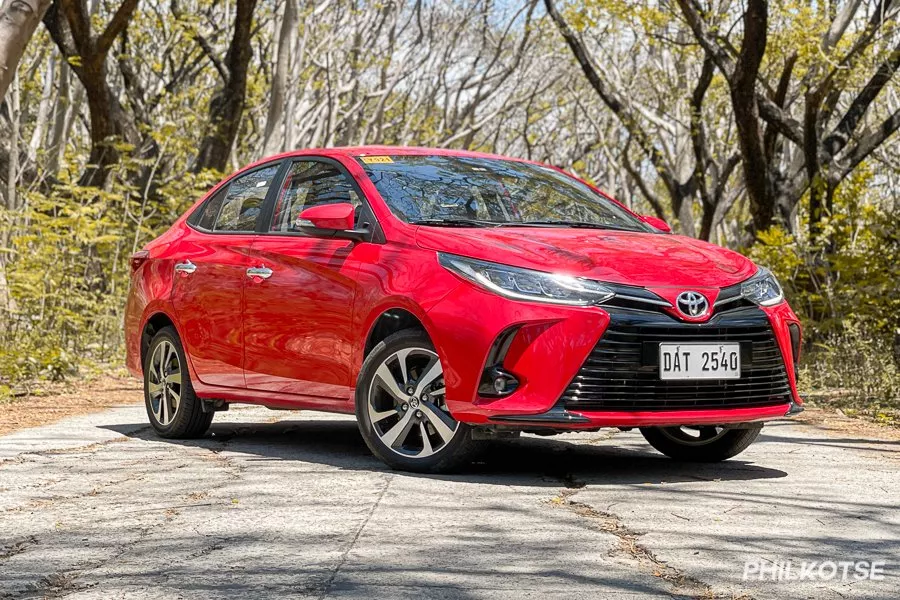 2021 Toyota Vios front shot