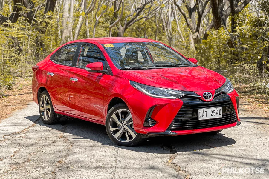 Toyota Vios front view