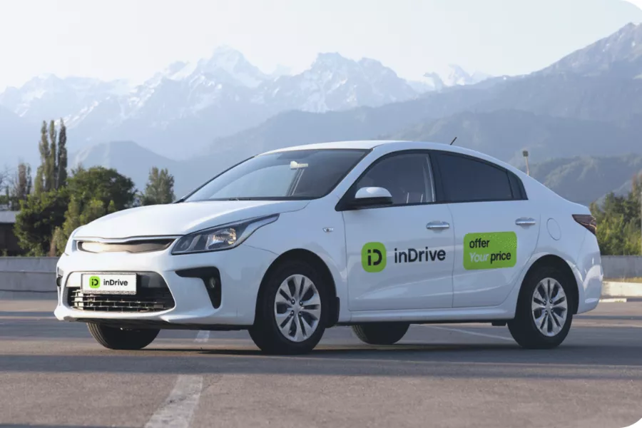 inDrive car front view