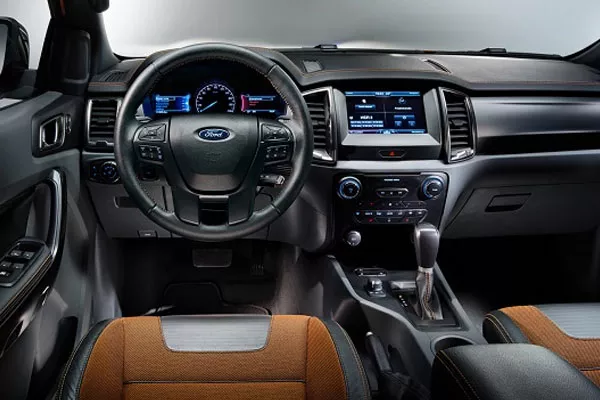 Ford Ranger Raptor 2018 interior