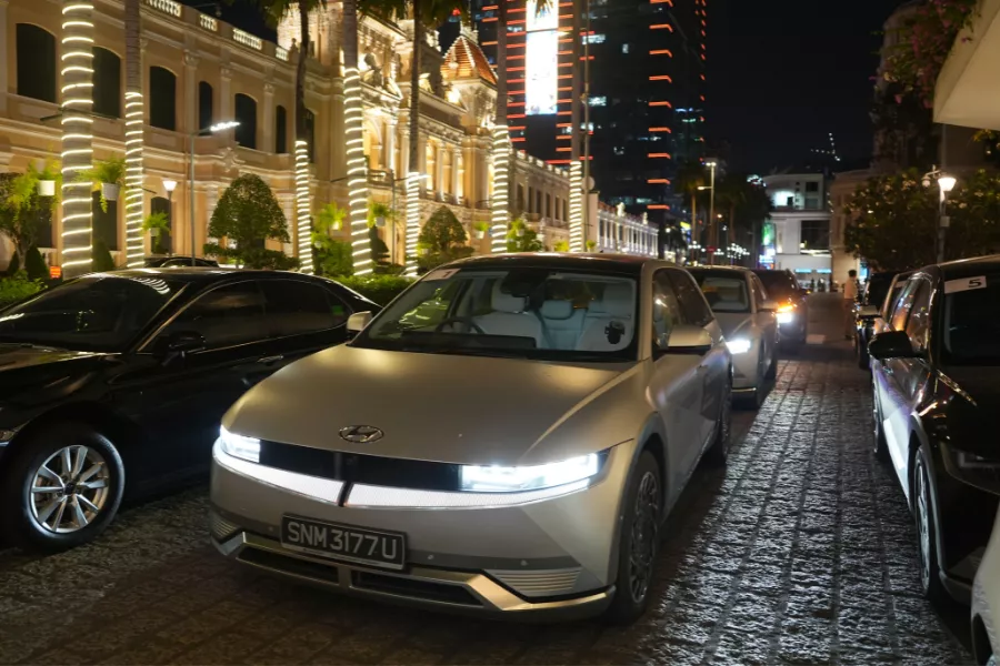 The Hyundai Ioniq 5 ASEAN Tour at Vietnam The Hyundai Ioniq 5 ASEAN Tour at Vietnam