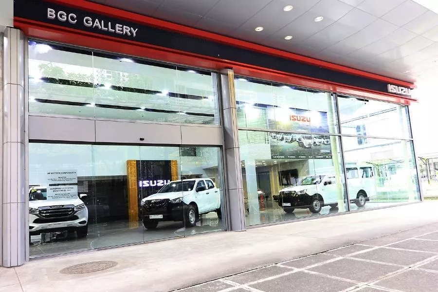 Isuzu BGC Gallery facade