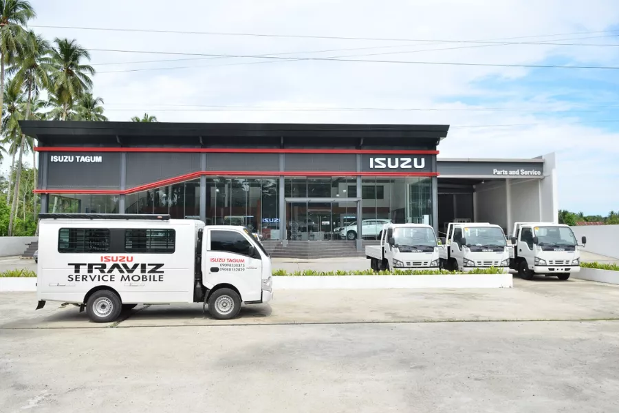 Isuzu Tagum dealership facade