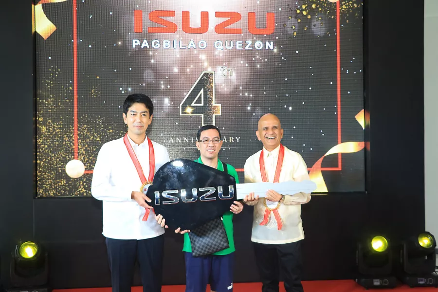 Isuzu Pagbilao relaunching ceremony