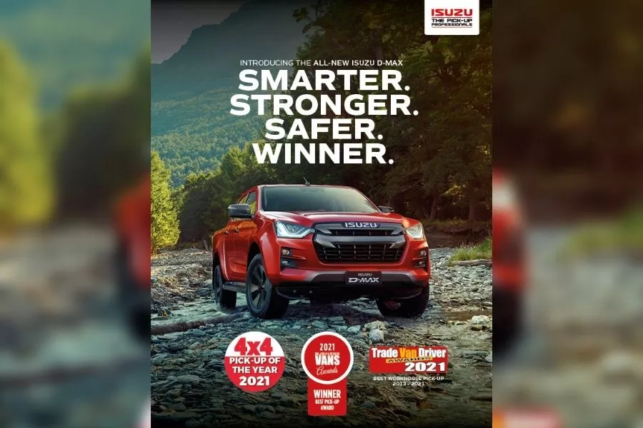 Isuzu D-Max Trade Van Driver award