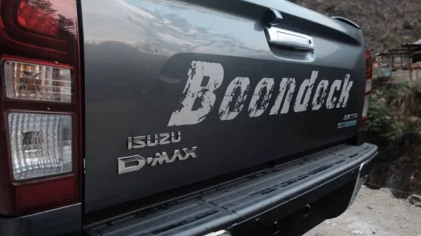 Isuzu D-MAX Boondock 2019 rear