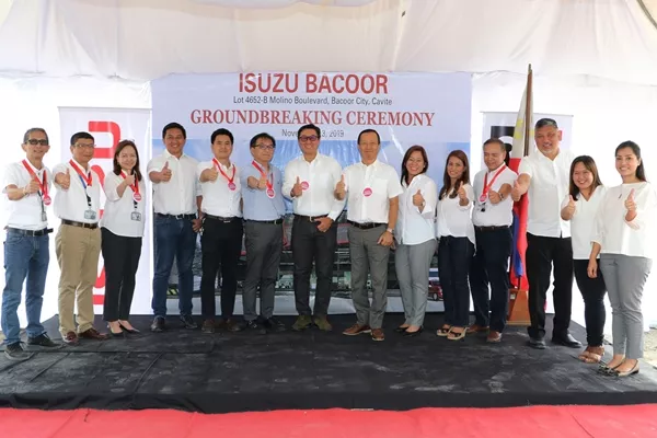 isuzu groundbreaking event