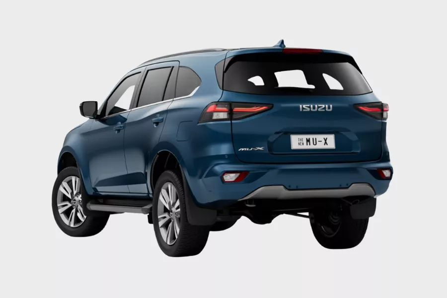 Isuzu mu-X rear view