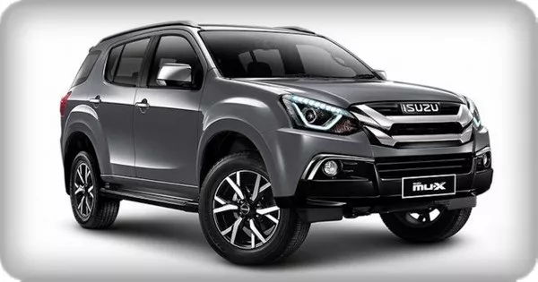 Isuzu MU-X 2019 angular front