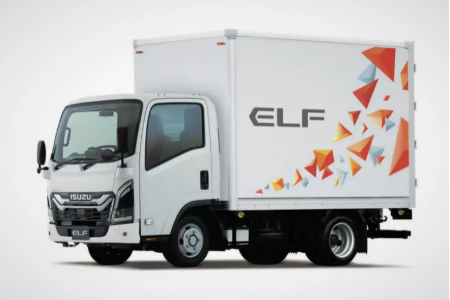 A picture of the 2023 isuzu elf