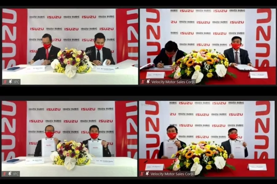 IPC and Velocity Motors Sales Corporation contract signing