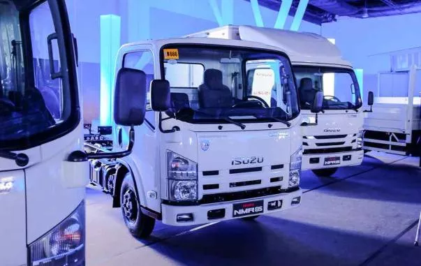  N-Series light trucks at the Isuzu Truck Fest 2018 