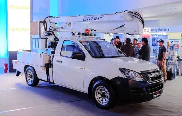 Isuzu D-Max at the Isuzu Truck Fest 2018 