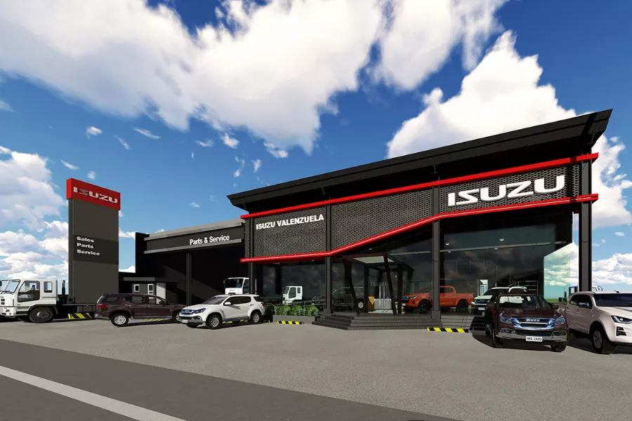 3D rendering of the upcoming Isuzu Valenzuela 