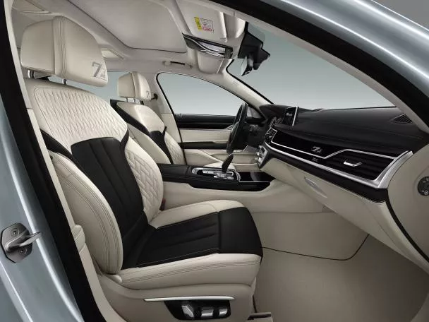 The BMW 7 Series Edition 40 Jahre's cabin