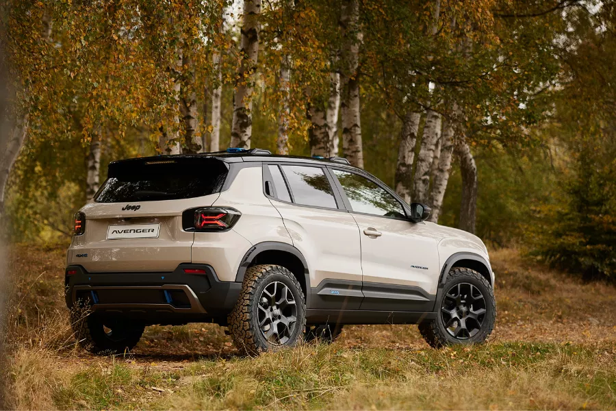 Jeep Avenger rear view