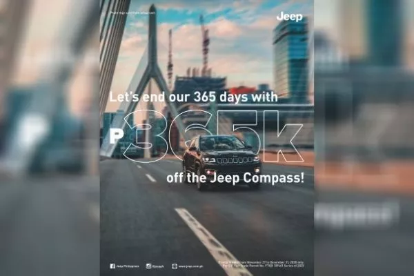 Jeep Compass December 2020 Promo