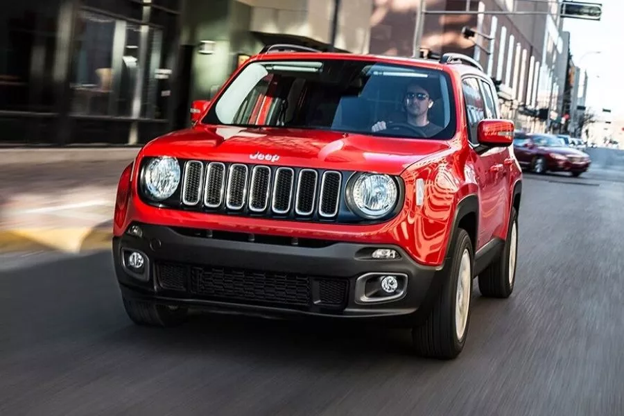 Jeep Renegade front view