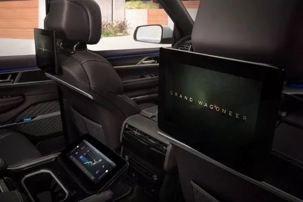 Rear cabin view of the Wagoneer concept