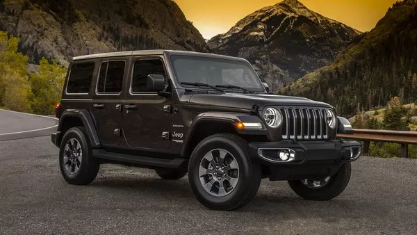 Jeep Wrangler 2020 angular front