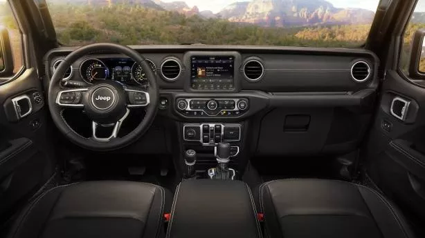 Jeep Wrangler 2018 interior