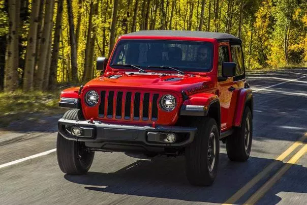 Jeep Wrangler 2018 angular front