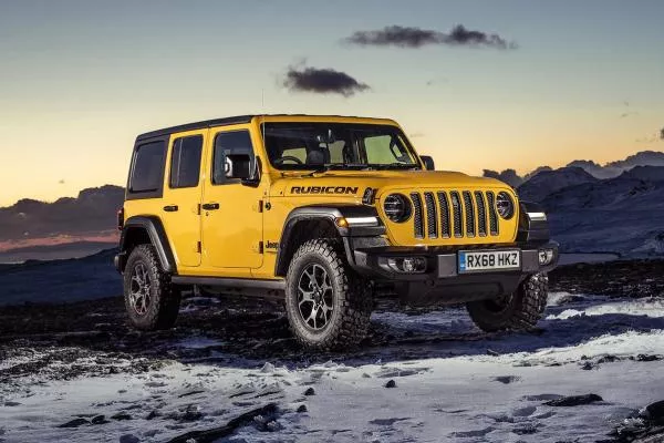 Jeep Wrangler JL 2019 angular front