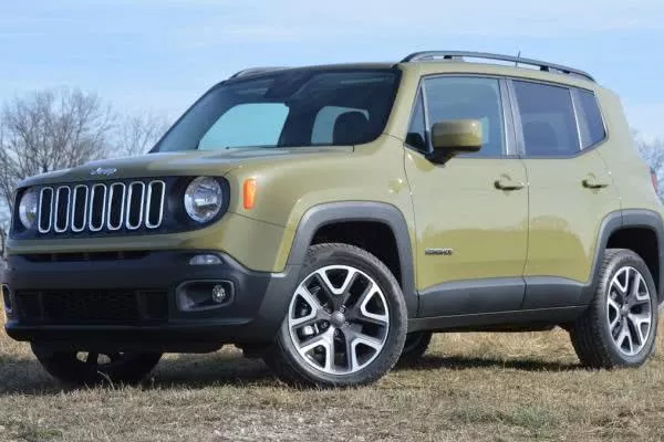 Angular front of the current Jeep Renegade