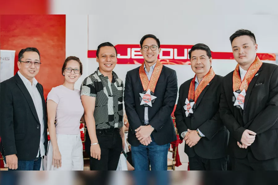 Angcore and JAPI executives at the opening of Jetour Auto General Santos City Angcore and JAPI executives at the opening of Jetour Auto General Santos City