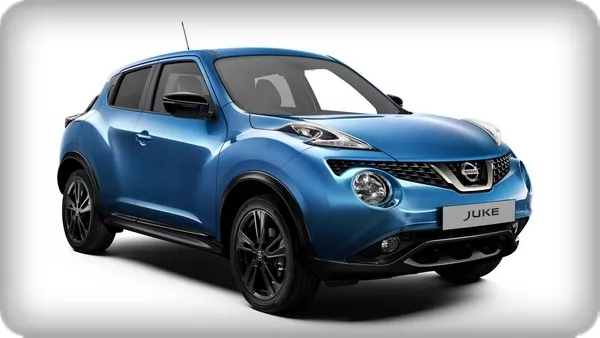 Nissan Juke 2018 facelift angular front