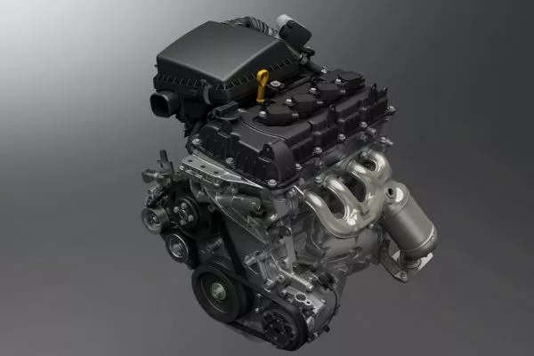 A picture of the K15B which is used by the locally available Ertiga and the Suzuki XL7