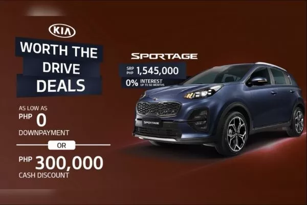 The Kia Sportage promo for August