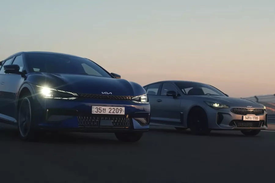 Kia Stinger and Kia EV6