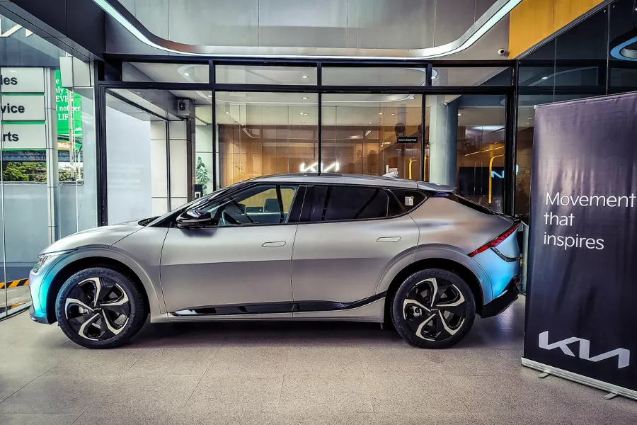 Kia EV6 side view