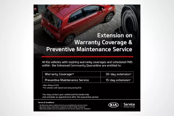 The official statement from Kia Philippines