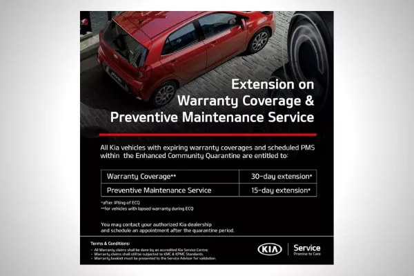 The official statement from Kia Philippines