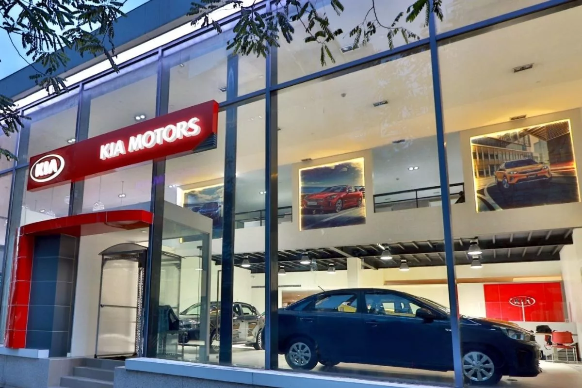 A picture of the Kia BGC Showroom