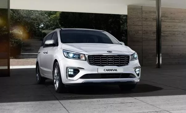 Kia Carnival 2018 facelift front view