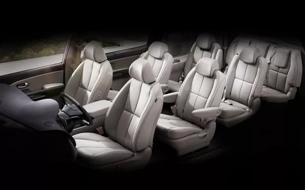 Kia Carnival 2018 facelift cabin