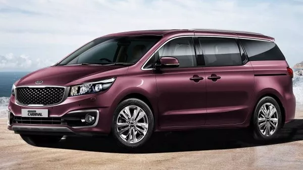 Kia Grand Carnival 2.2D SX 2018 angular front