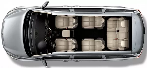 Kia Grand Carnival 2.2D SX 2018 acbin upside view